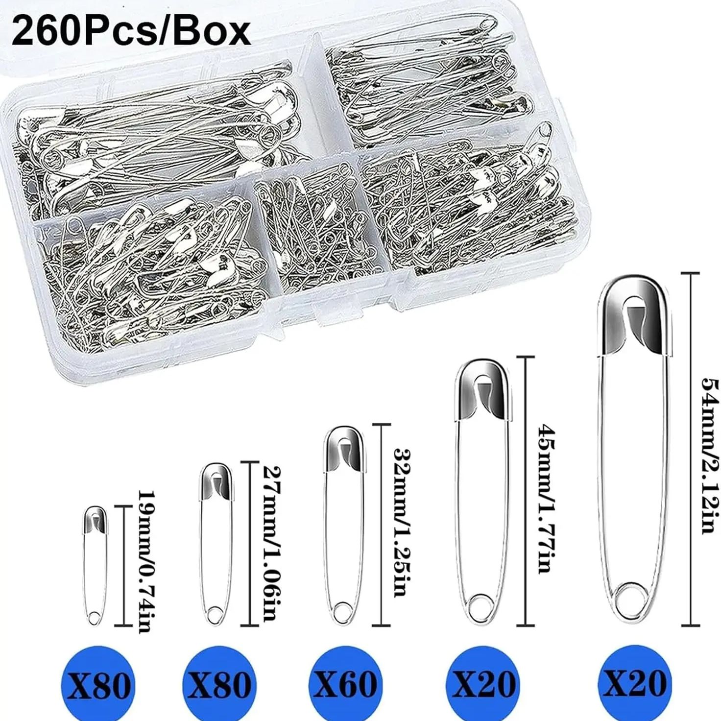 Kit di spille di sicurezza arg - Craft Embellishment Storage recensione e prezzo
